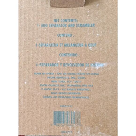 NEW! Egg Scrambler with Removable Egg Separator By AVON - Picture 3 of 5